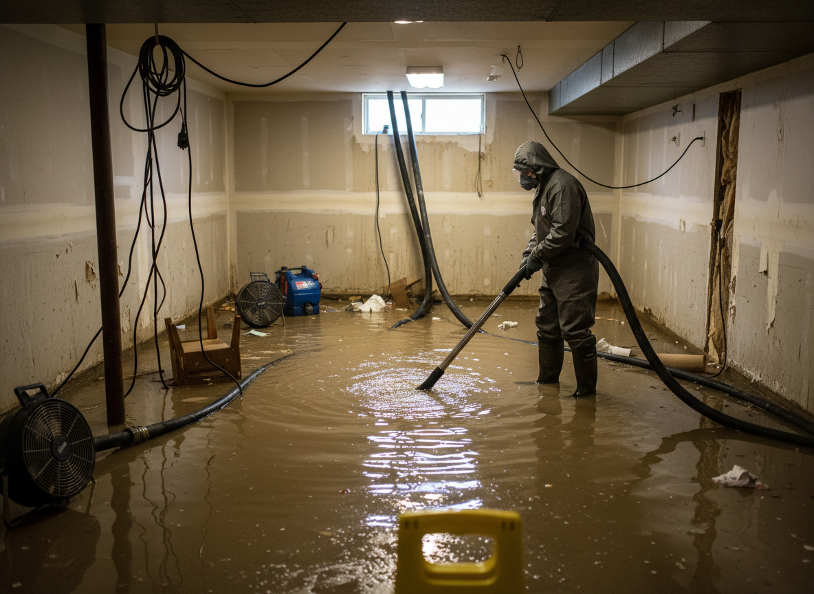 Water Damage Restoration in San Fernando