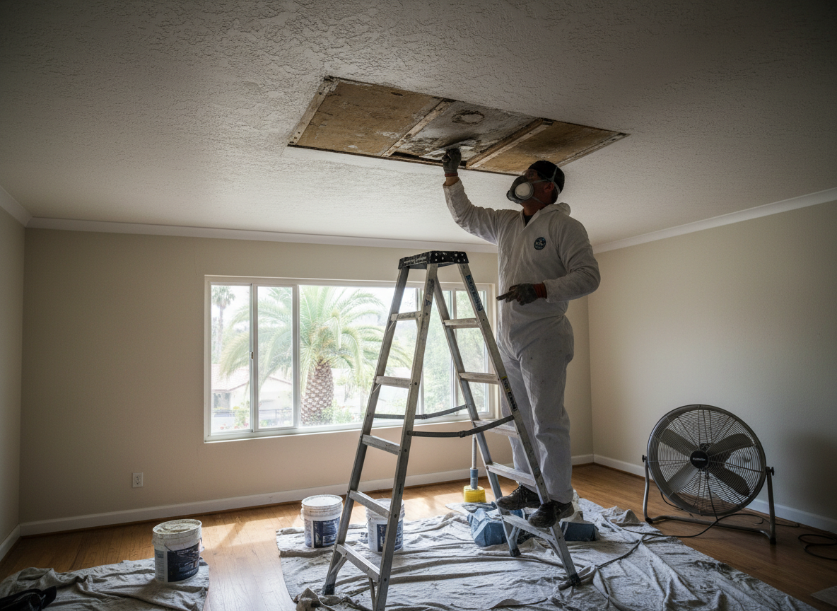 Ceiling Water Damage Repair in Granada Hills, CA