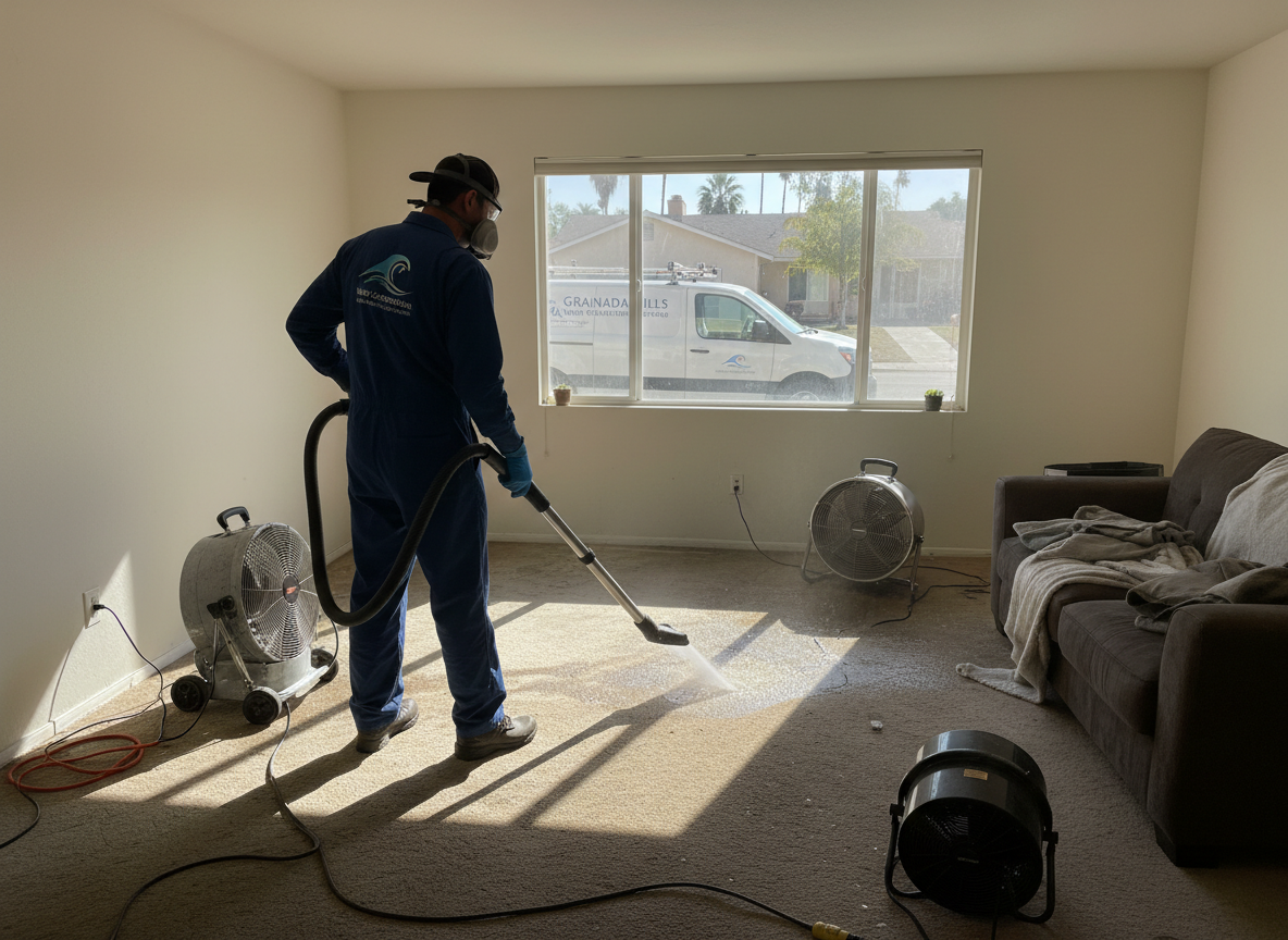 Water Damage Restoration Granada Hills in San Fernando, CA 91340